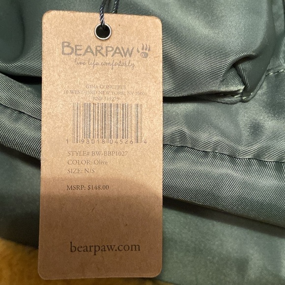 BEARPAW Flap Backpack Olive Green NWT main image 6